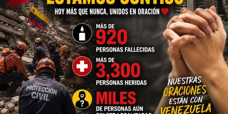VENEZUELA NOS NECESITA: SOLIDARIDAD EN MEDIO DE LA TRAGEDIA