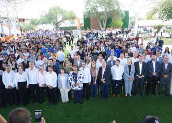 Inauguran Américo y Dámaso nuevos espacios universitarios en Nuevo Laredo