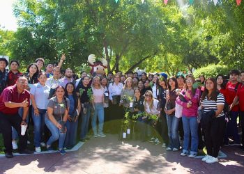 Realiza la UAT con éxito la jornada de reforestación “Jardines de Carrera”